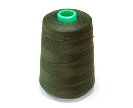 Нитки 40/2 цвет №328 темно-хаки 5000 м